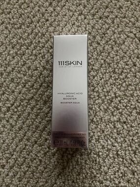 NEW 111SKIN Hyaluronic Acid Aqua Booster Full Size 0.68 oz NIB